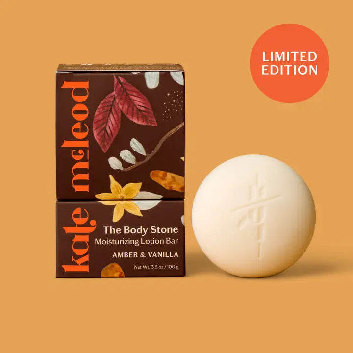 Kate Mcleod – Amber & Vanilla Solid Lotion Bar