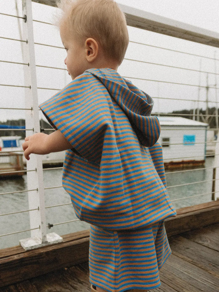 Winnie + Crew - Tanner Set in Vallarta Blue Stripe