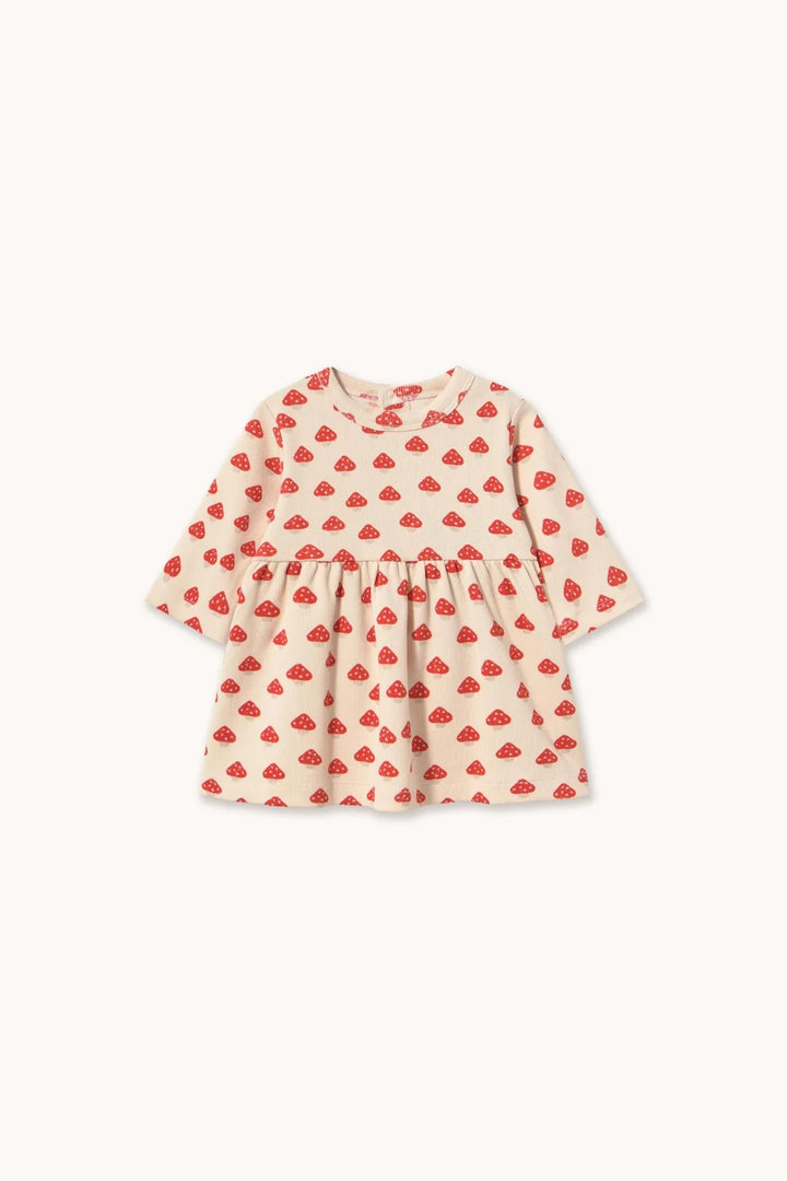 Tiny Cottons – Mini Mushrooms Rib Dress