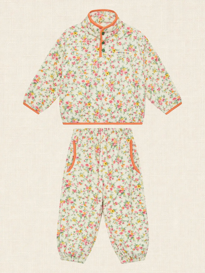 Petit Stella - Fleece Play Set in Orange Blossom