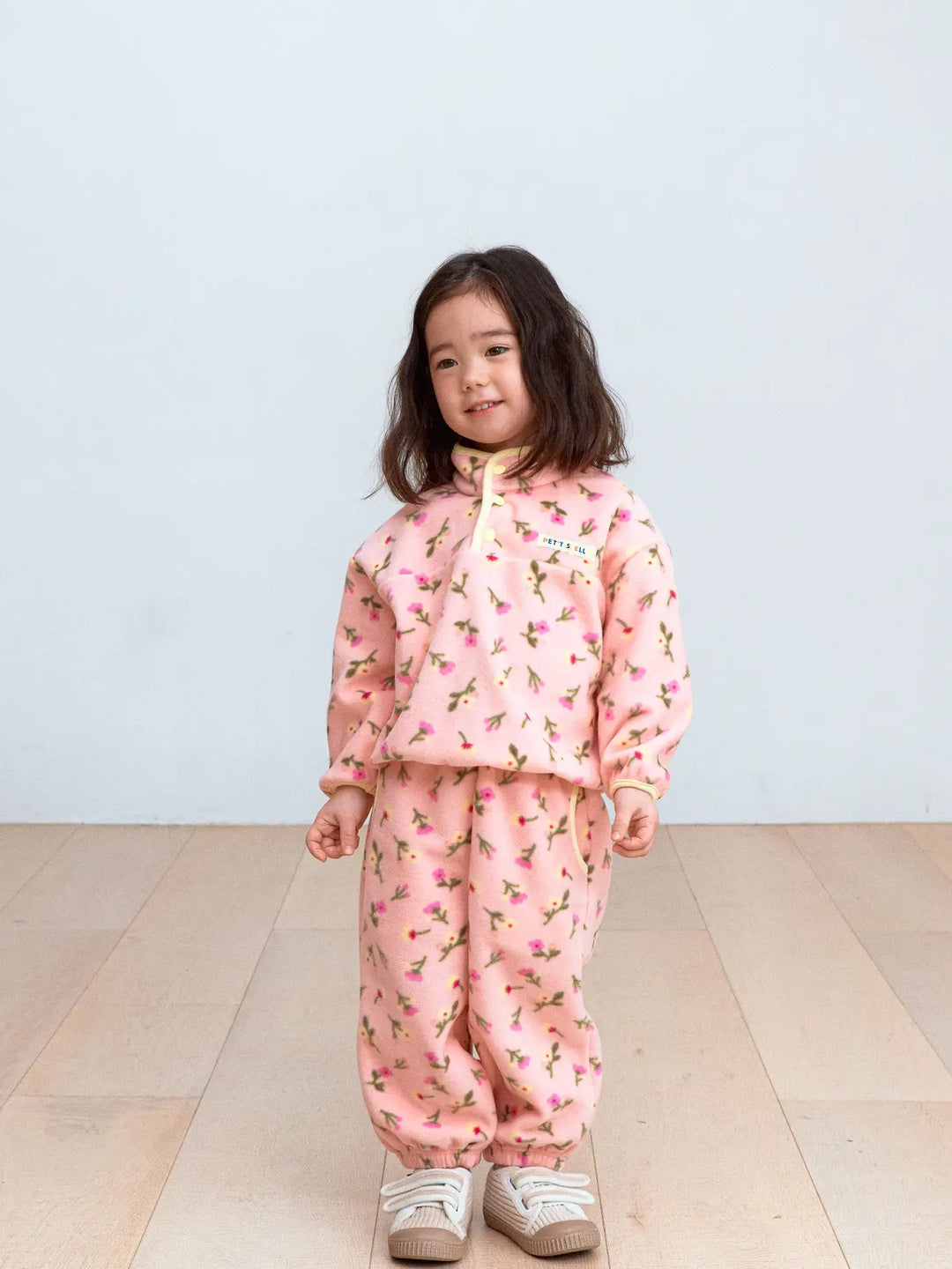 Petit Stella - Fleece Play Set in Pink Blossom