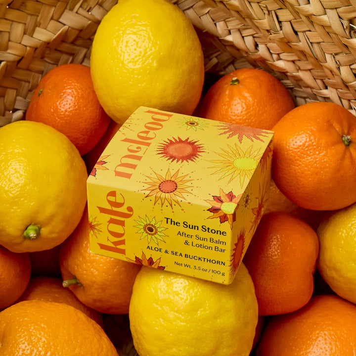Kate Mcleod – The Sun Stone After Sun Balm and Solid Lotion Bar