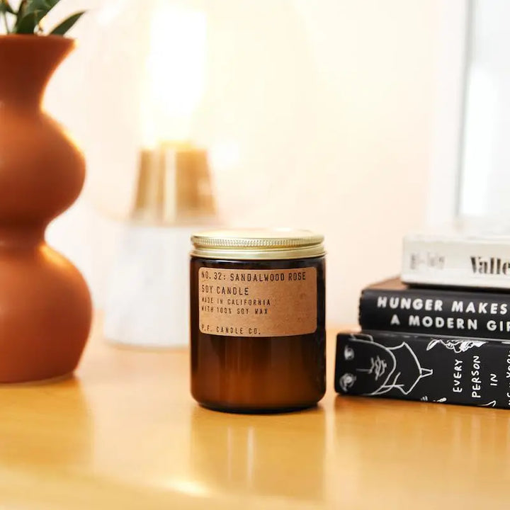 P.F Candle Co. – Sandalwood & Rose Candle