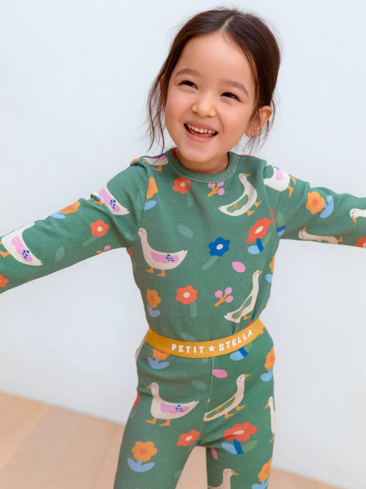 Petit Stella - Duck Pima Blend Pajama Set