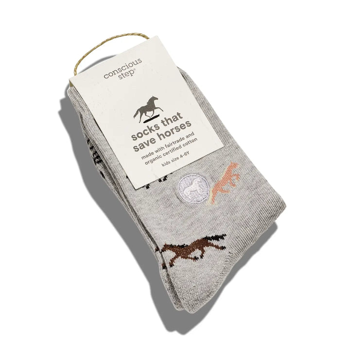 Conscious Step – Kids Socks That Save Horses