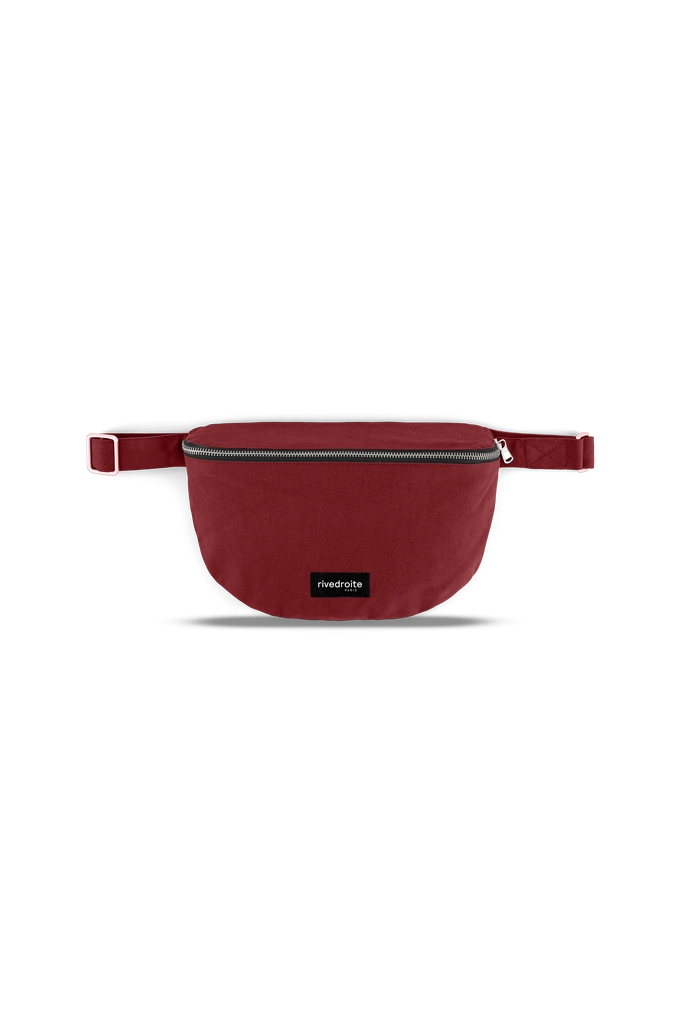 Rivedroite – Custine Waist Bag in Coated Red