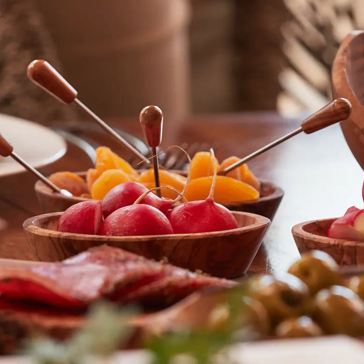 Italian Olivewood Aperitivo Bowl