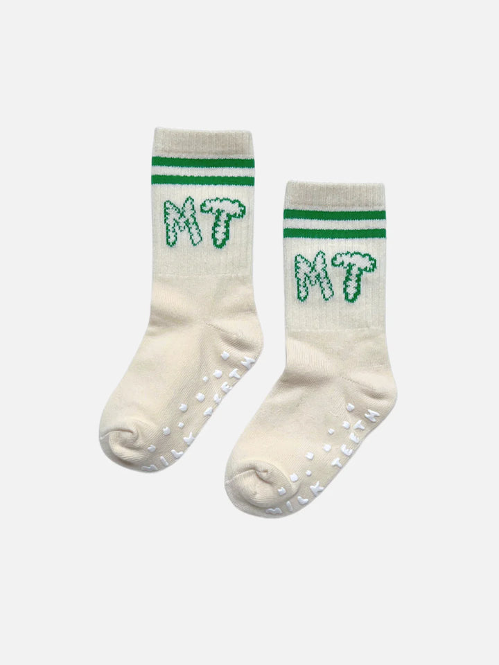 Milk Teeth – MT Socks in Green