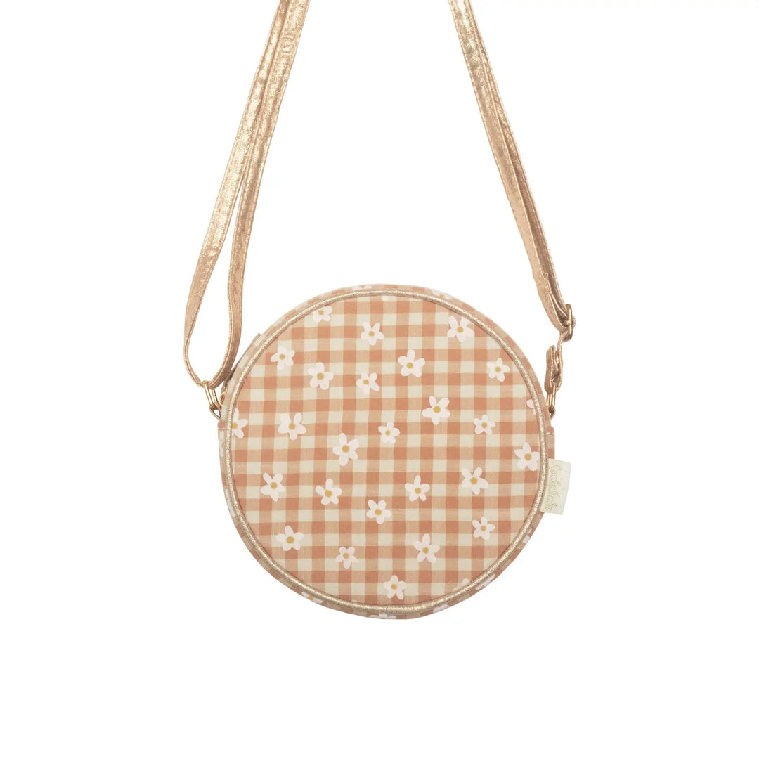 Daisy Gingham Round Bag Daisy Gingham Round Bag