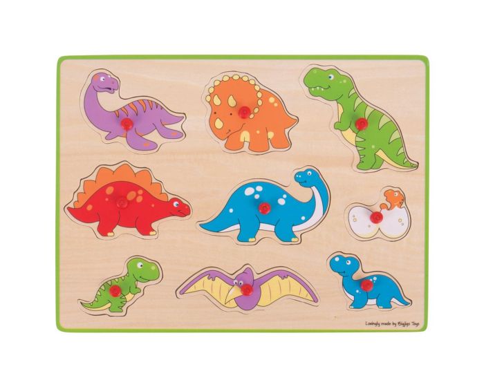 Lift Out Puzzle in Dinosaurs