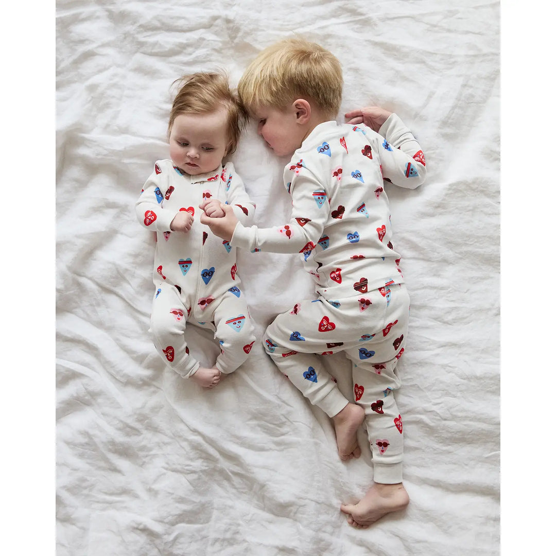 Lewis – Zip Sleeper in Sweetheart Sprinkle