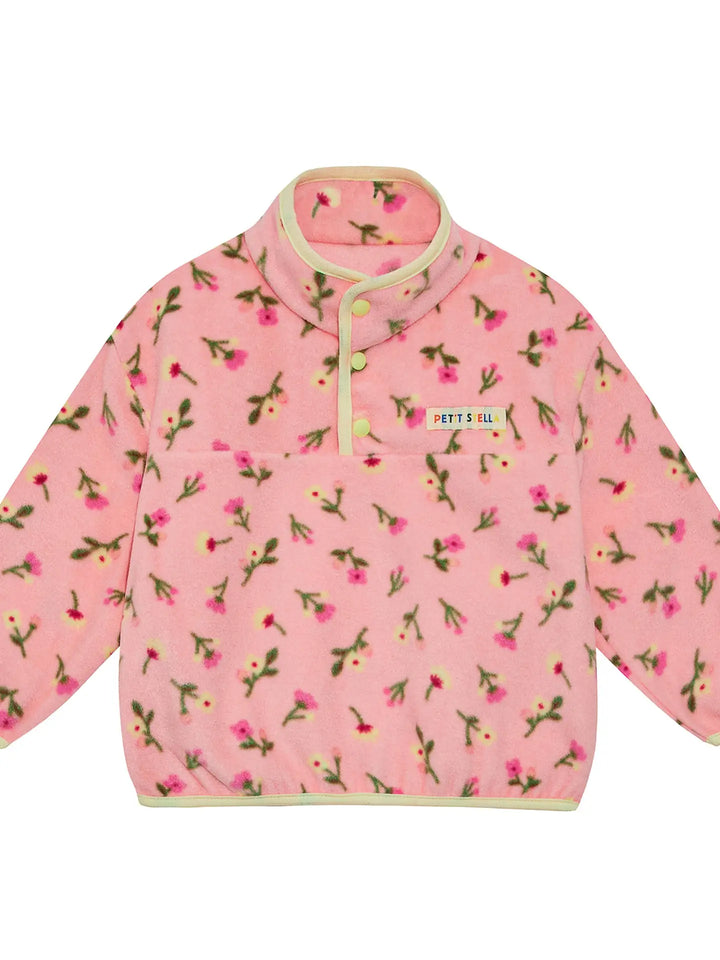 Petit Stella - Fleece Play Set in Pink Blossom
