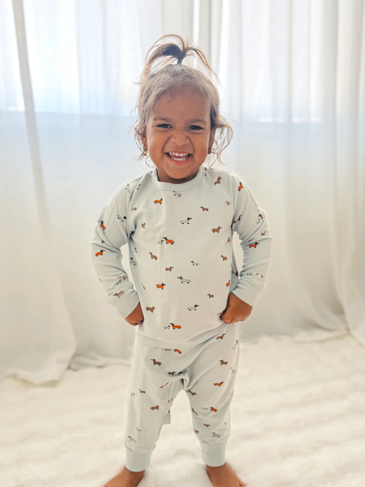 Gunamuna – Sweatshirt + Pants Set in Woof