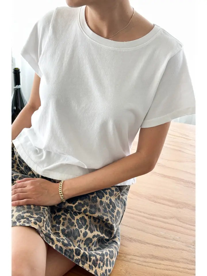 Le Bon Shoppe - Darling Tee in White