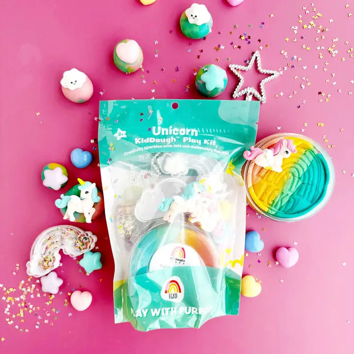 Earth Grown KidDoughs - Kid Dough Play Kit in Unicorn