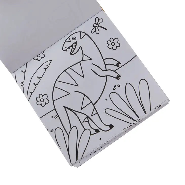 Ooly – Dinoland Carry Along Crayon & Coloring Book