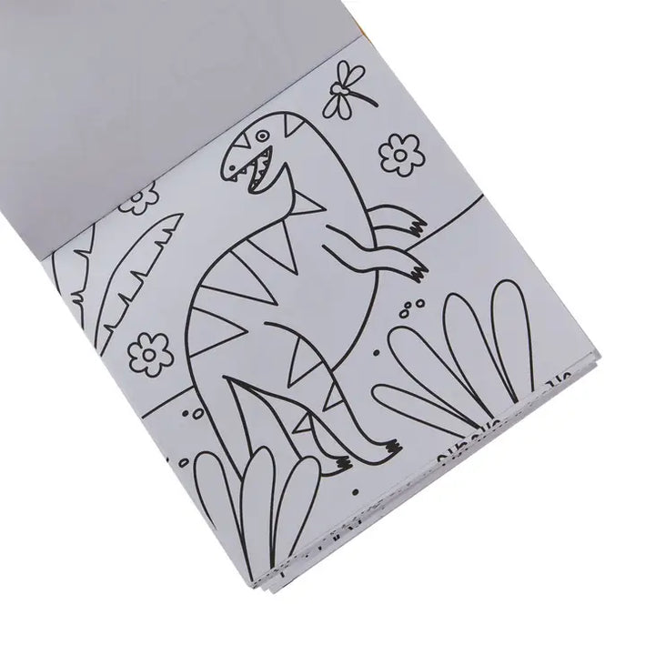 Ooly – Dinoland Carry Along Crayon & Coloring Book