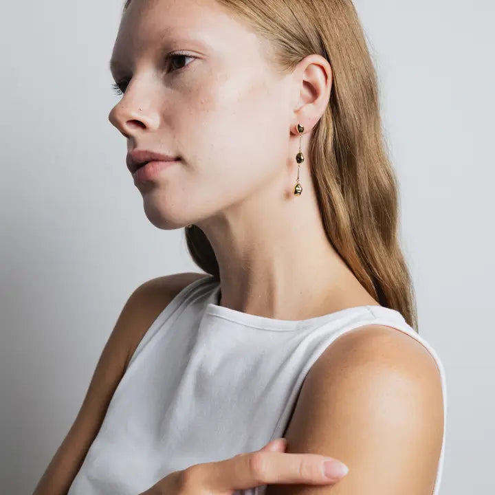 Wolf Circus Jewelry – Felipa Earrings in Gold