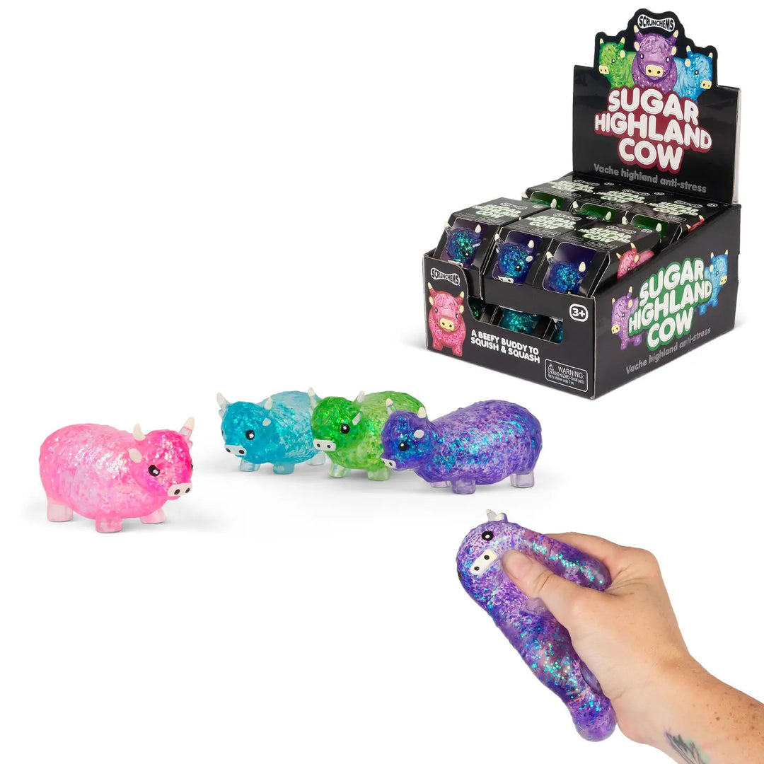 Scrunchems® Sugar Highland Cow Squish