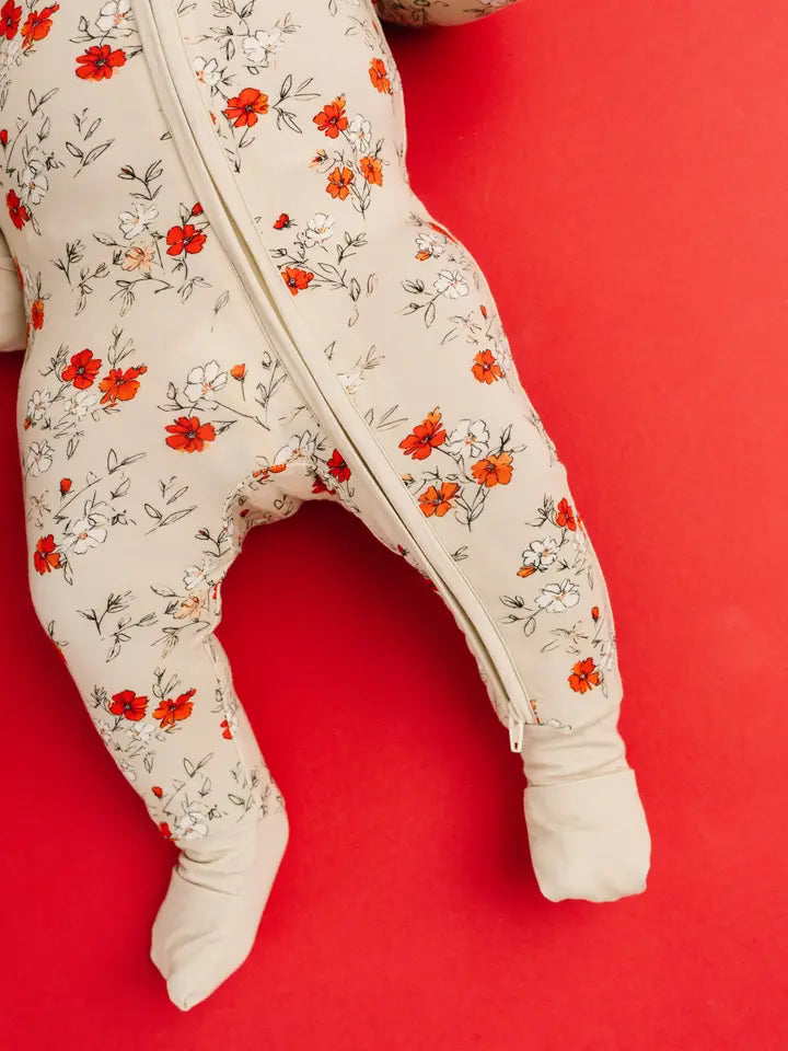 Little One Shop – Bamboo Sleeper in Poppy Field