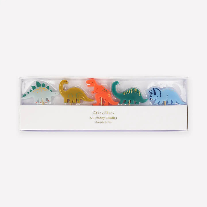 Meri Meri - Dinosaur Birthday Candles
