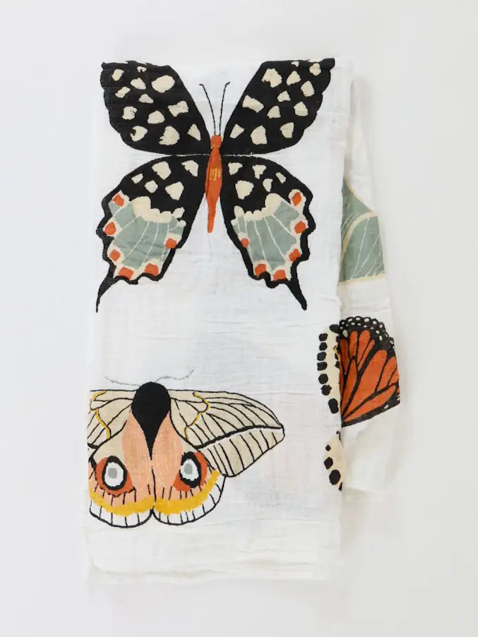 Clementine Kids – Butterfly Collector Swaddle