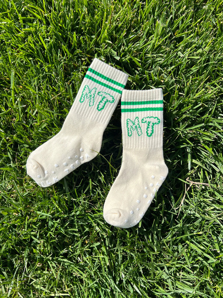 Milk Teeth – MT Socks in Green