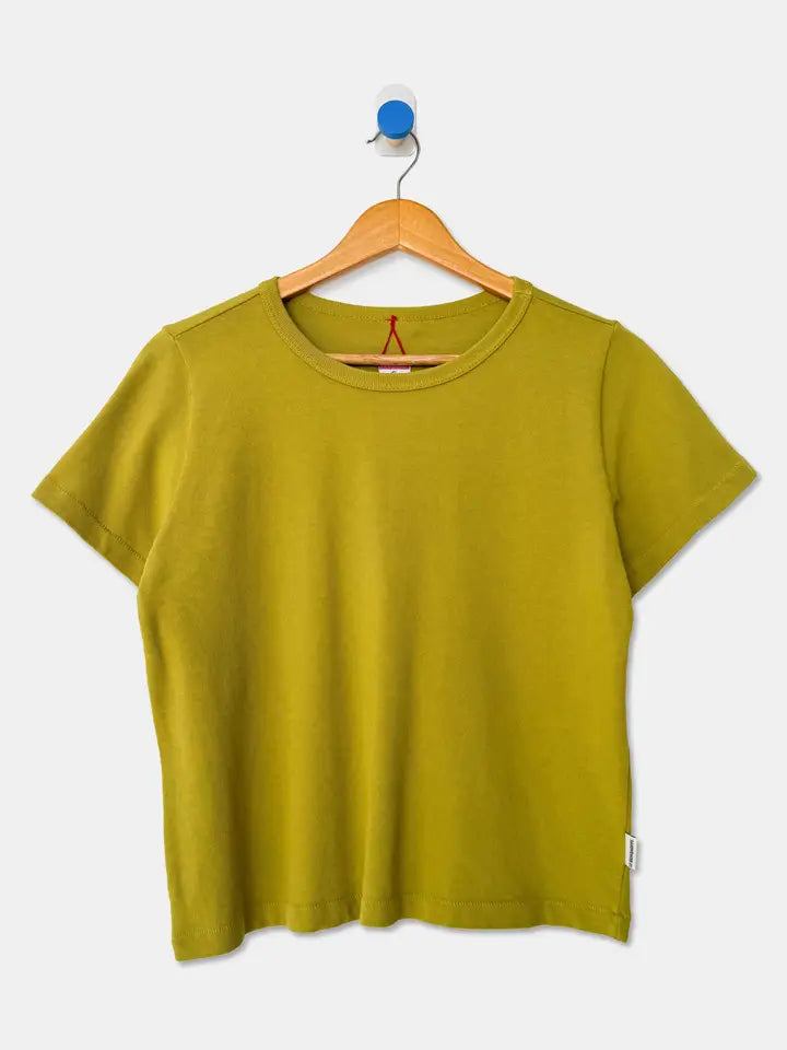 Le Bon Shoppe - Little Boy Tee in Golden Olive