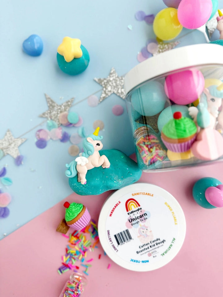 Earth Grown KidDoughs - Kid Dough-To-Go Kit in Unicorn