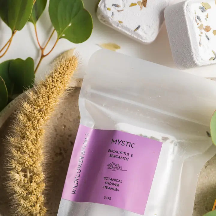 Wildflower Rituals - Botanical Shower Steamers in Eucalyptus & Bergamot
