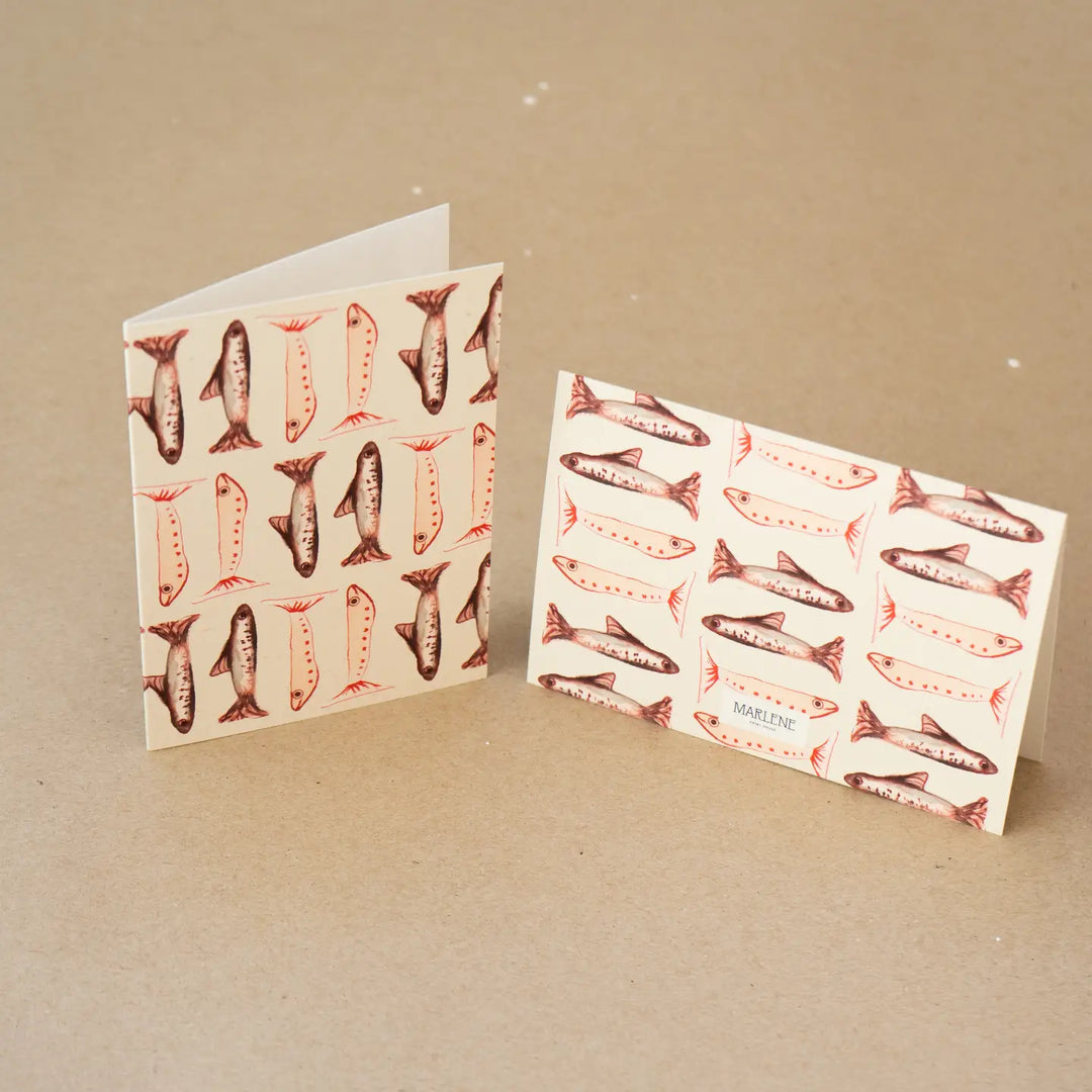 Marlene Print House - The Fish Fold Card