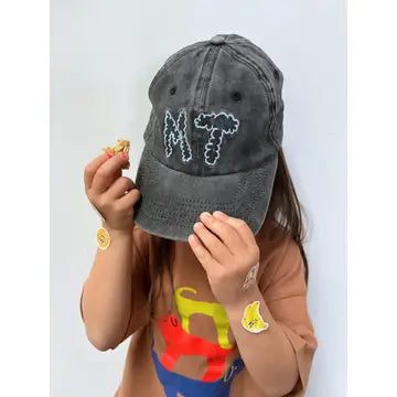 Milk Teeth – MT Dad Cap in Blue