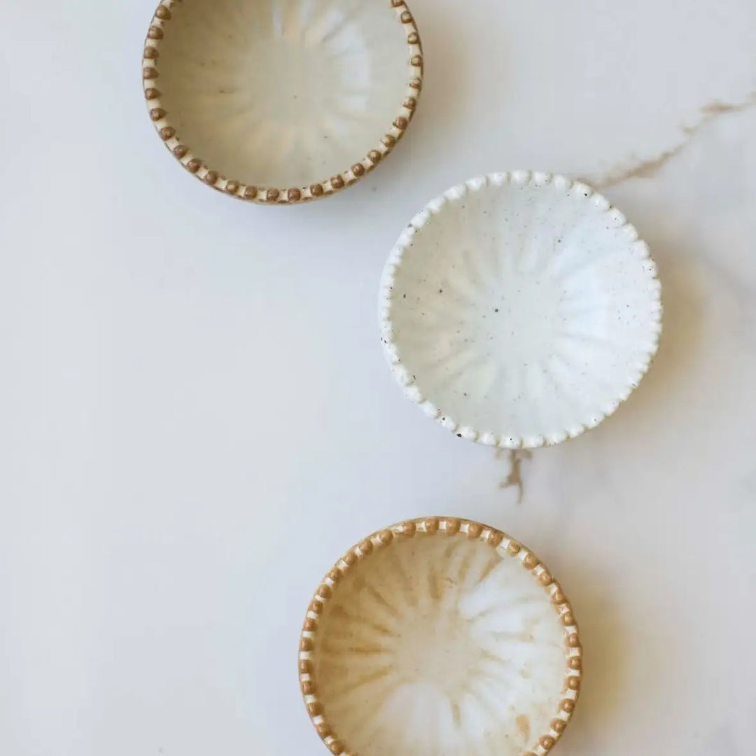 Fodory - Ruffled Edge Ceramic Pinch Bowl