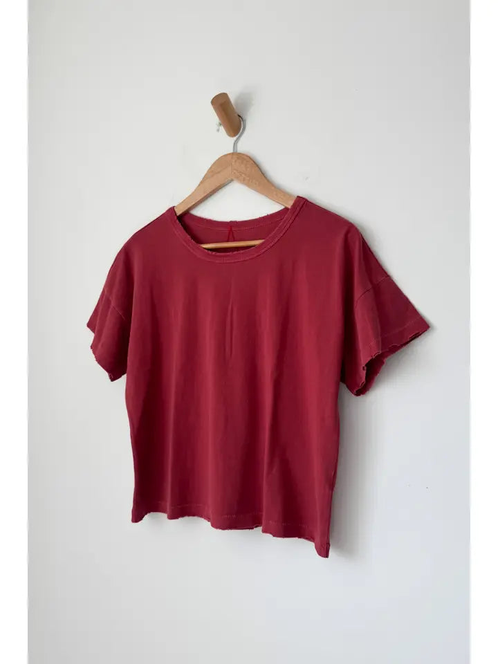 Le Bon Shoppe - Fille Tee in Crayon Red
