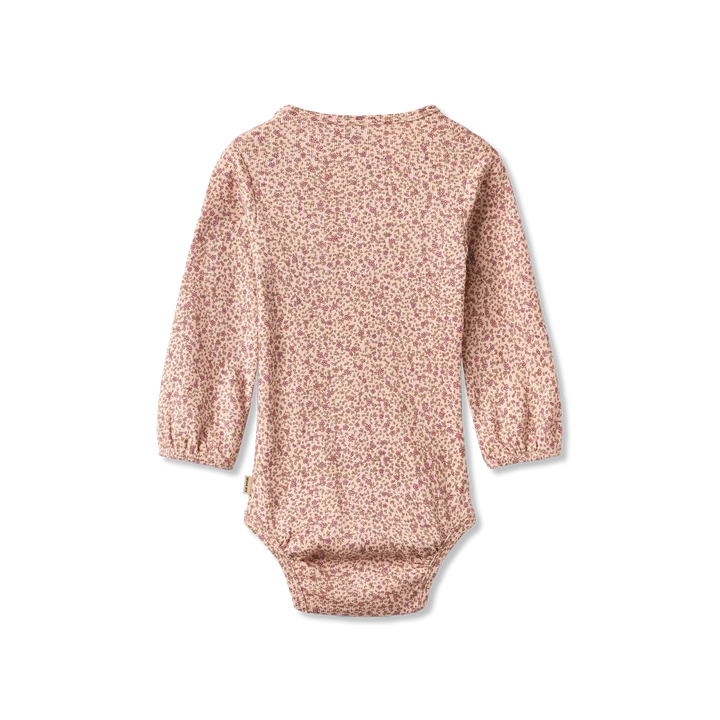 WHEAT – Elmine LS Bodysuit in Rose Flowers