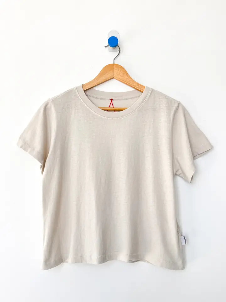 Le Bon Shoppe - Airy Darling Tee in Rice
