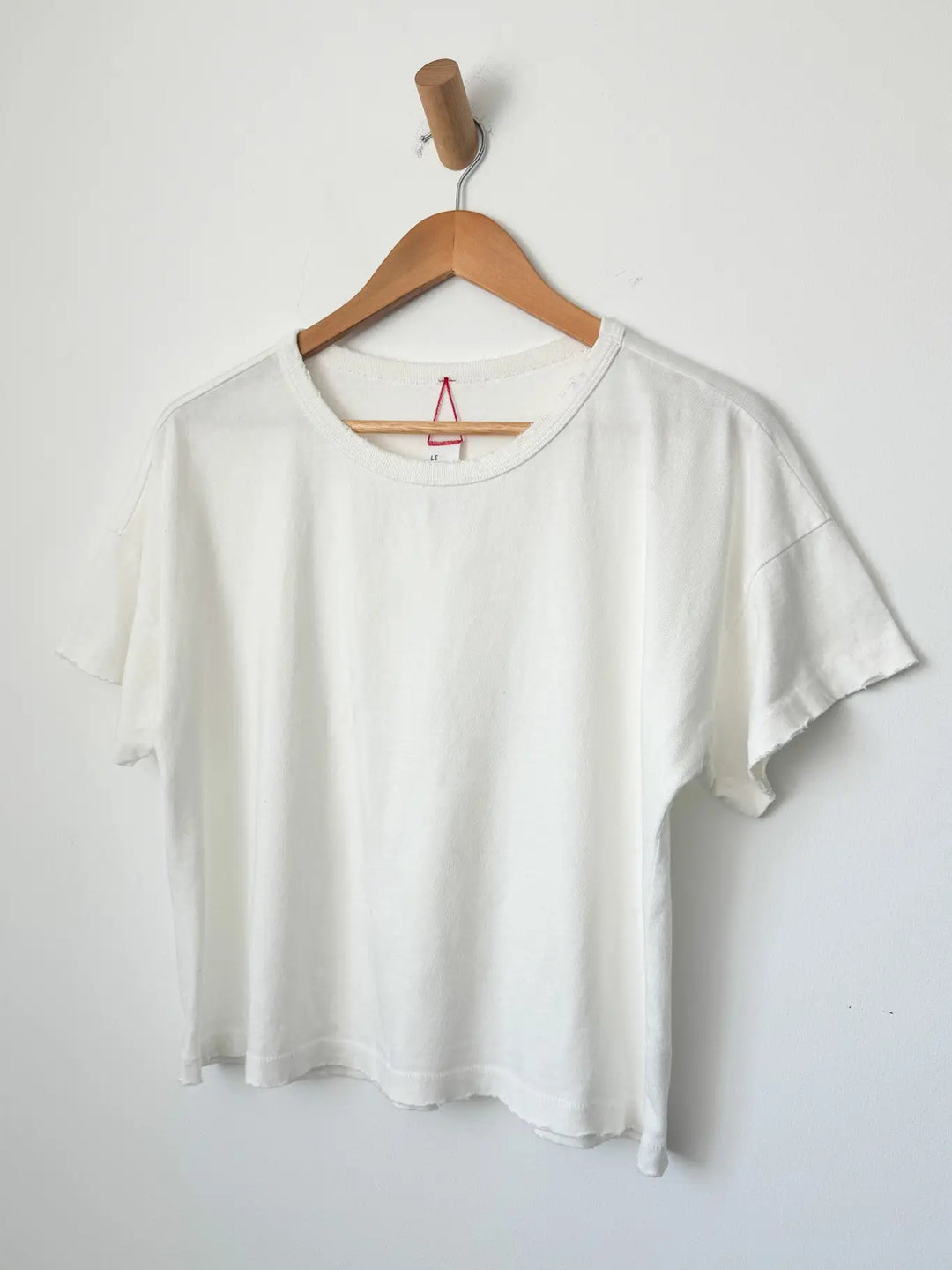 Le Bon Shoppe - Vintage Fille Tee in Clean White