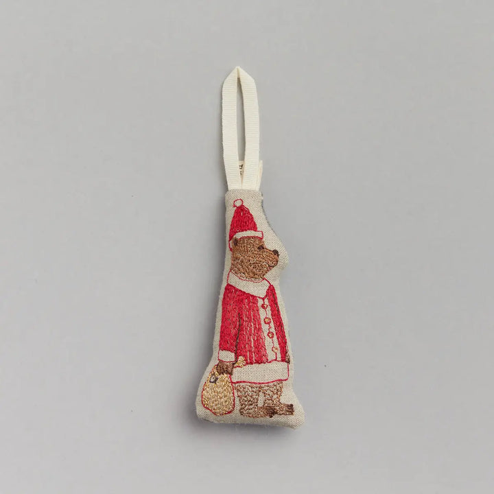 Coral & Tusk – Santa Bear Ornament