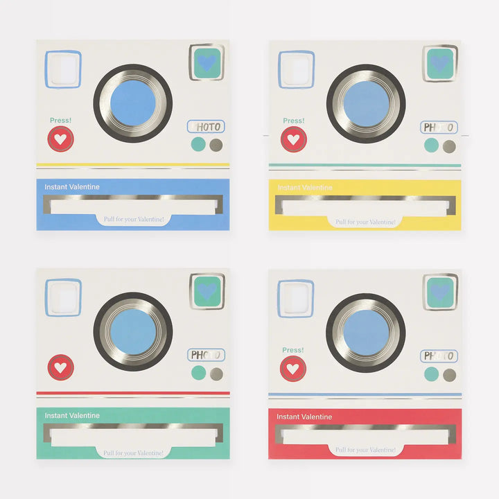 Meri Meri - Instant Camera Valentines Card Set