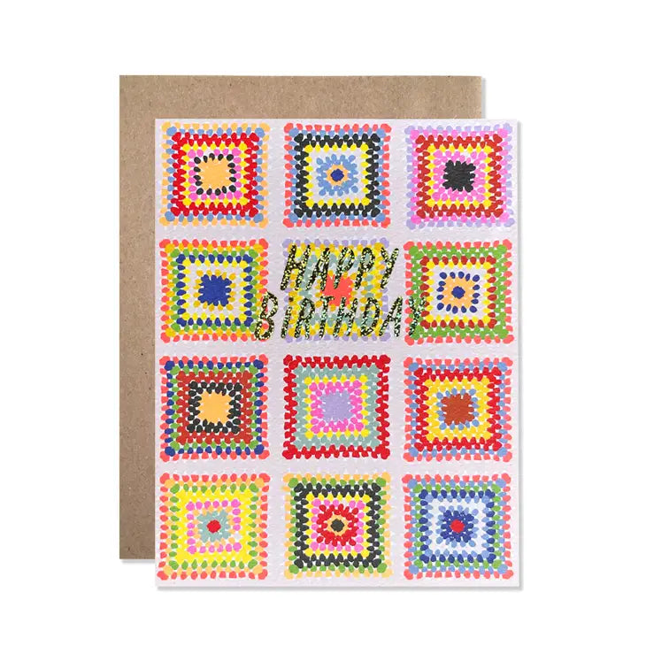Hartland Brooklyn - Happy Birthday Crochet Quilt