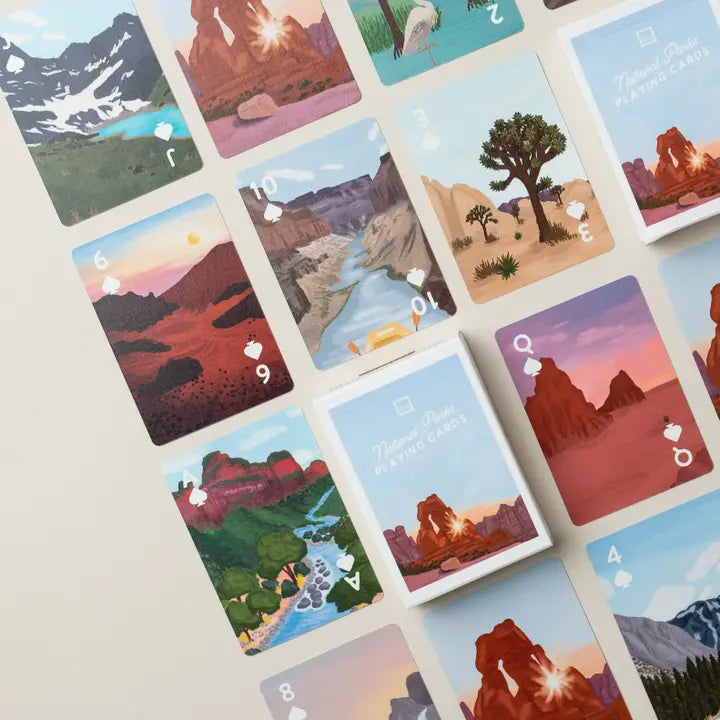 Slightly Stationery – National Parks Playing Cards