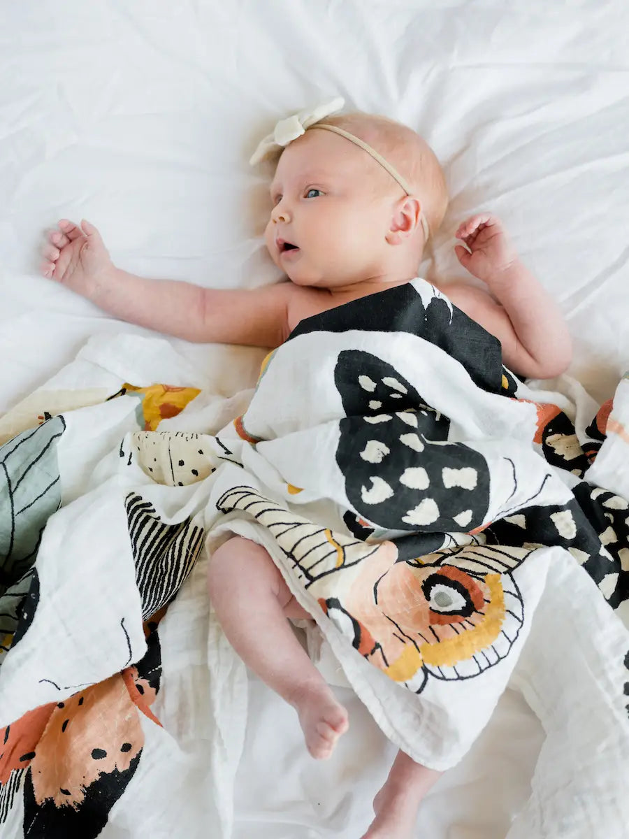 Clementine Kids – Butterfly Collector Swaddle