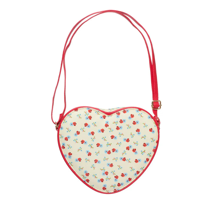 Rockahula Kids – Martha Ditsy Floral Heart Purse