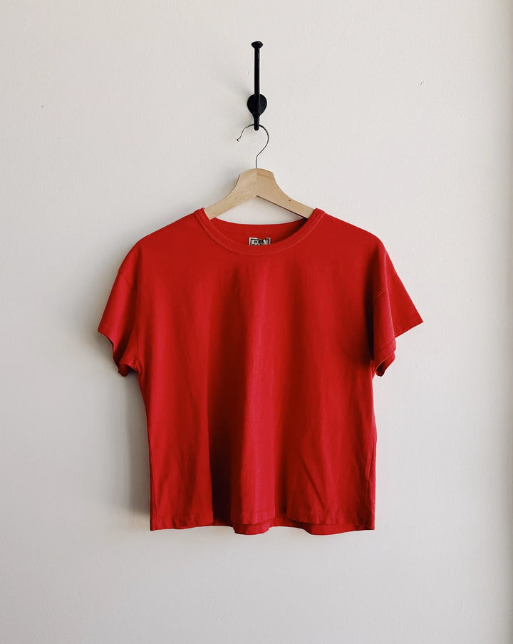 Hey Gang – The Boxy Tee in Red