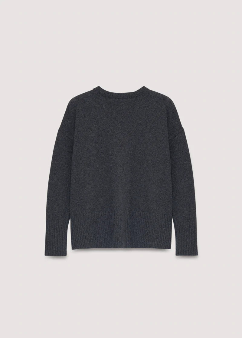 The New Society – Agatha Jumper in Mid Grey