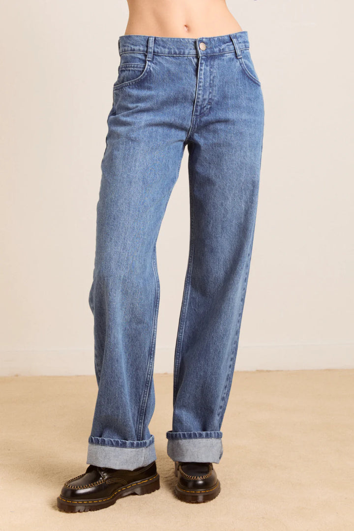 Damson Madder – Sylvie Jeans in Bayou Wash