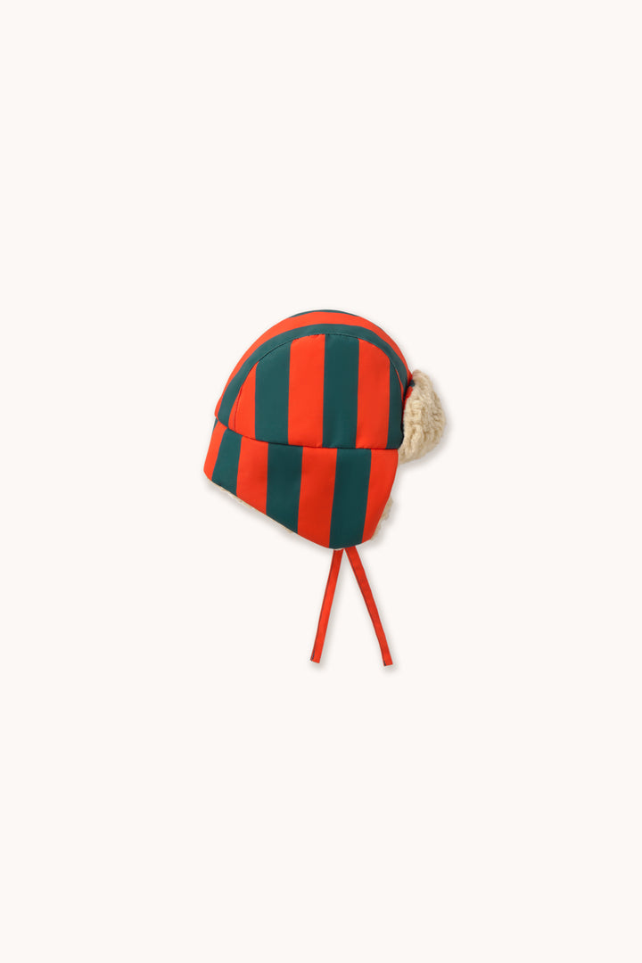 Tiny Cottons – Red Stripe Chapka