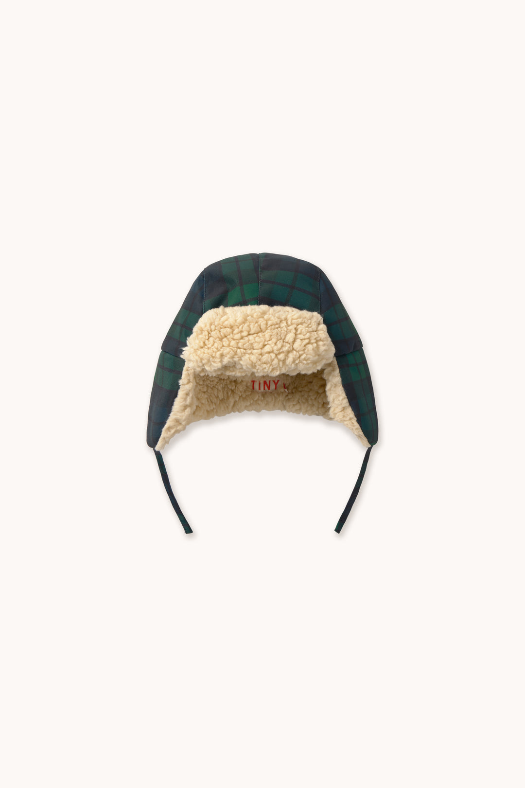 Tiny Cottons – Green Check Chapka