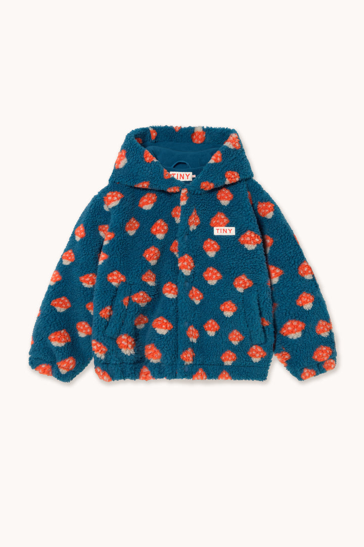 Tiny Cottons – Tiny Mushrooms Sherpa Hoodie