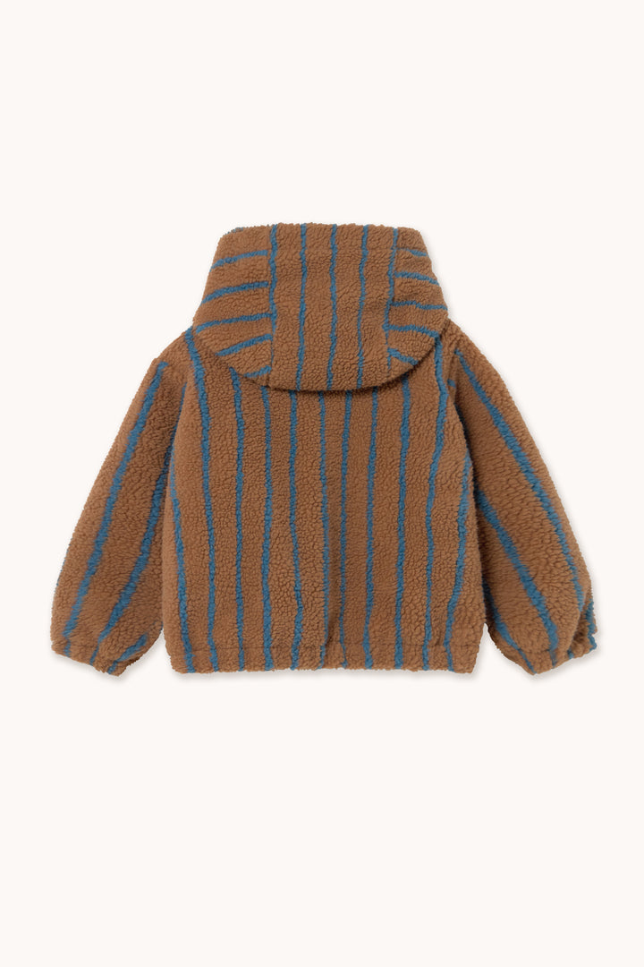 Tiny Cottons – Lines Sherpa Hoodie